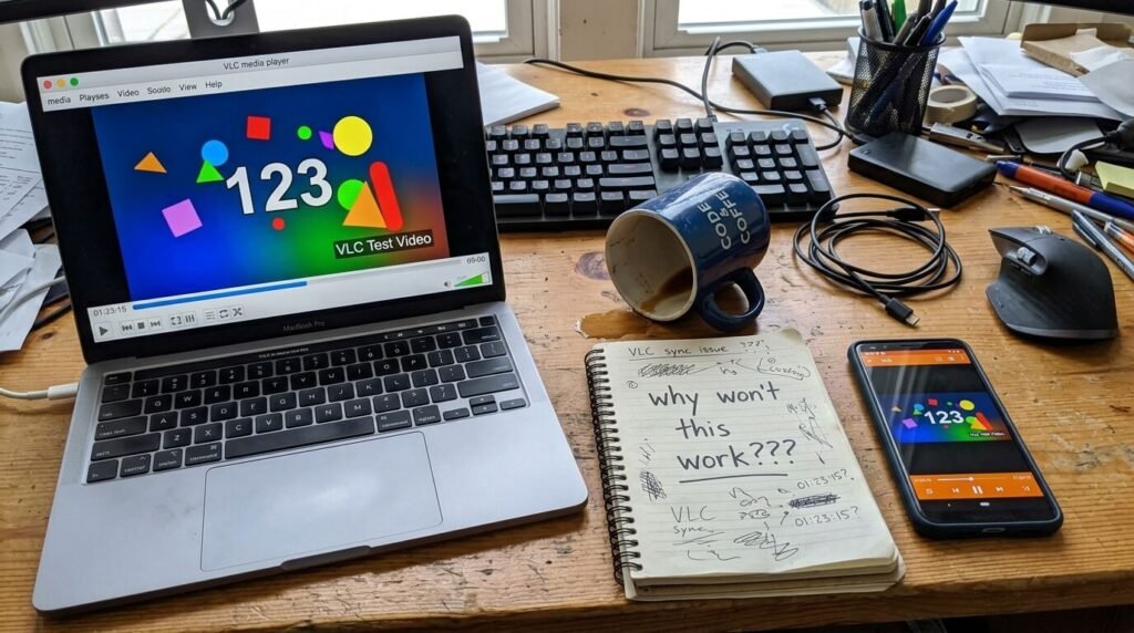 Installed VLC on my Android and boom, it worked.