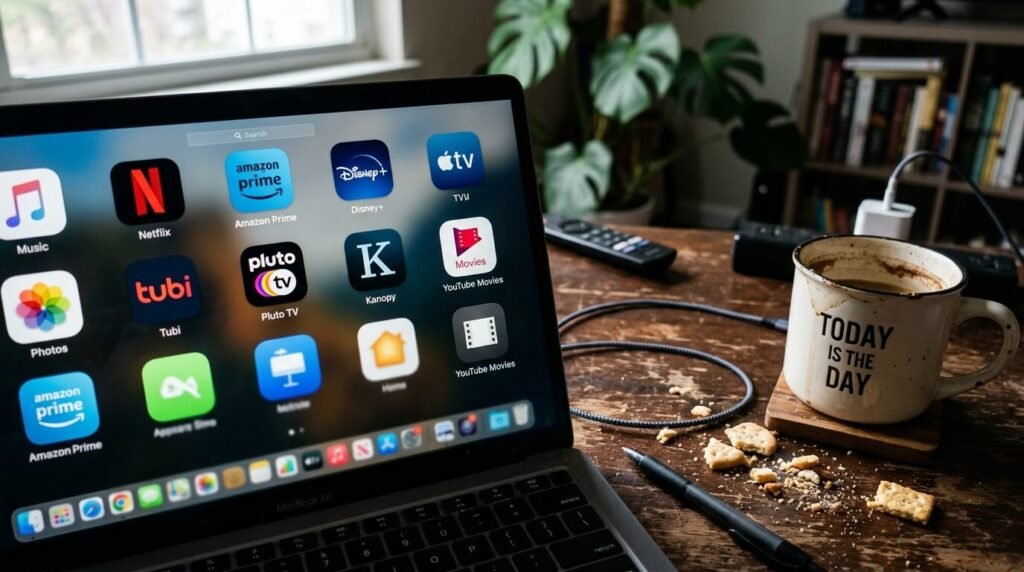 Filter by genre so you don't scroll forever when tired.